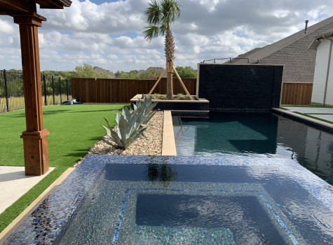 Custom patio installation project